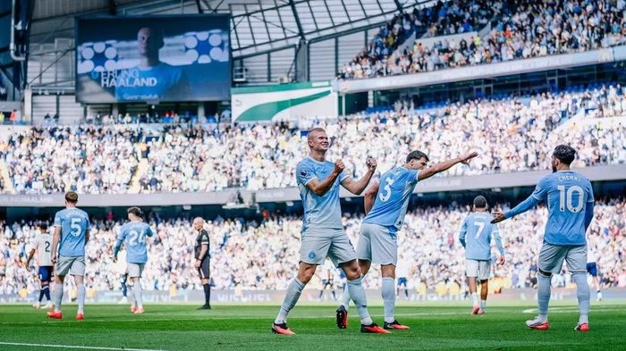 Man City thắng liên tiếp 5 vòng đầu tiên của Ngoại hạng Anh. (Ảnh: MCFC)