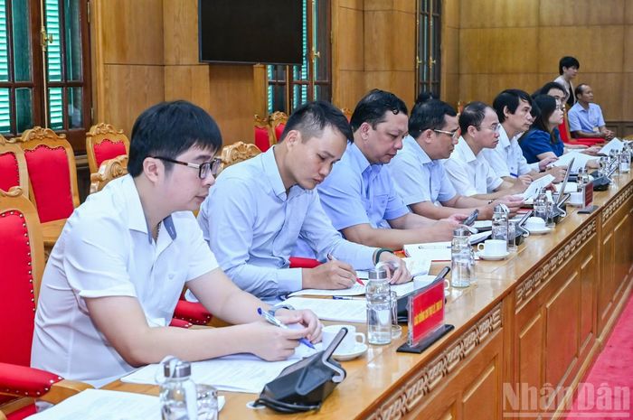 Các đại biểu dự hội nghị. (Ảnh: DUY LINH)