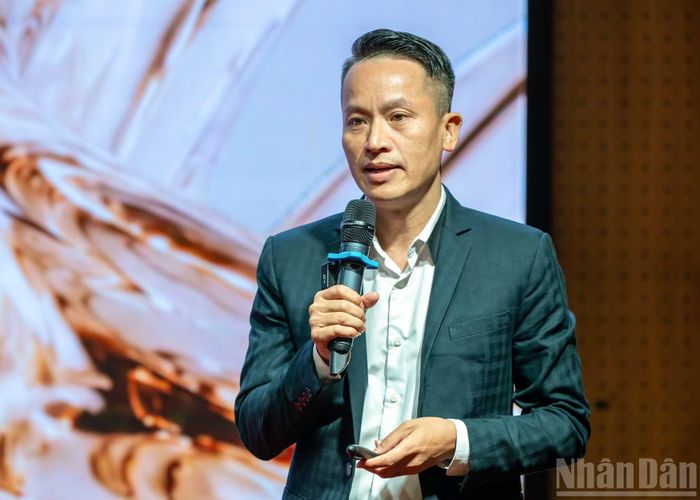 Ông Bùi Ngọc Hải chia sẻ tại lễ công bố.