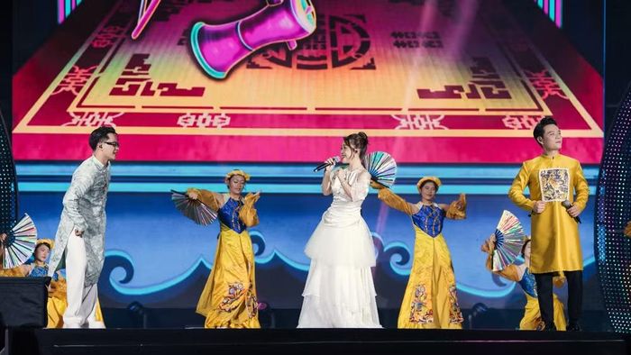 Các tiết mục biểu diễn tại Festival Thăng Long-Hà Nội năm 2026 cho thấy sức hấp dẫn của việc phát huy chất liệu di sản thông qua sáng tạo và trải nghiệm văn hóa. (Ảnh: Ban Tổ chức)