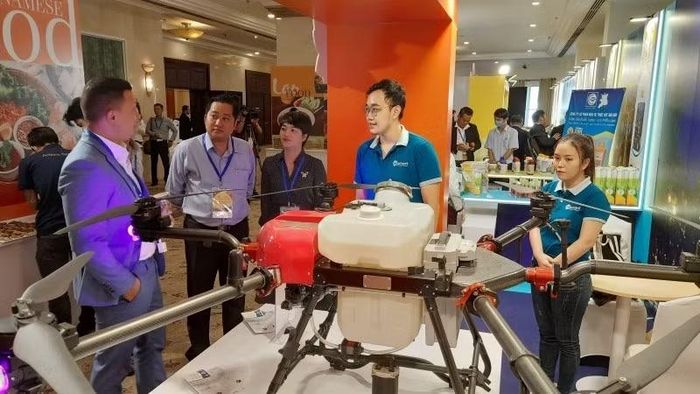 Khu Công nghệ cao Thành phố Hồ Chí Minh giới thiệu sản phẩm phương tiện bay không người lái. (Ảnh: CTV)