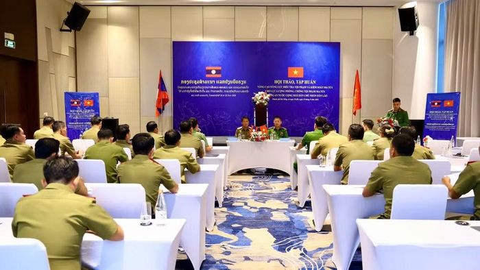 Quang cảnh hội thảo. (Ảnh: VĂN QUỐC)