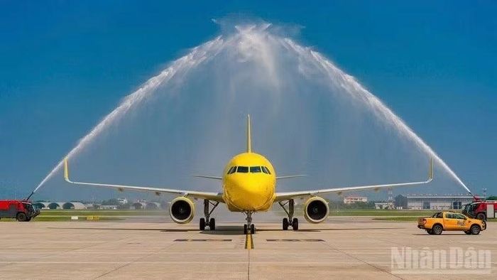 Tàu bay Airbus 321 mang số hiệu VN-A292 dự kiến đưa vào khai thác từ ngày 1/10/2026. (Ảnh: MỸ YẾN)