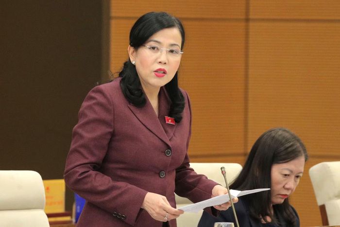 Chủ nhiệm Ủy ban Khoa học, Công nghệ và Môi trường Nguyễn Thanh Hải phát biểu ý kiến. (Ảnh: DUY LINH)