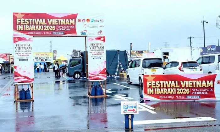 Đây là lần đầu tiên Festival Việt Nam được tổ chức tại Ibaraki. (Ảnh: Liên hiệp Hội người Việt Nam tại Nhật Bản cung cấp)