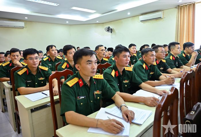 Các học viên tham gia lớp đào tạo, tập huấn. 