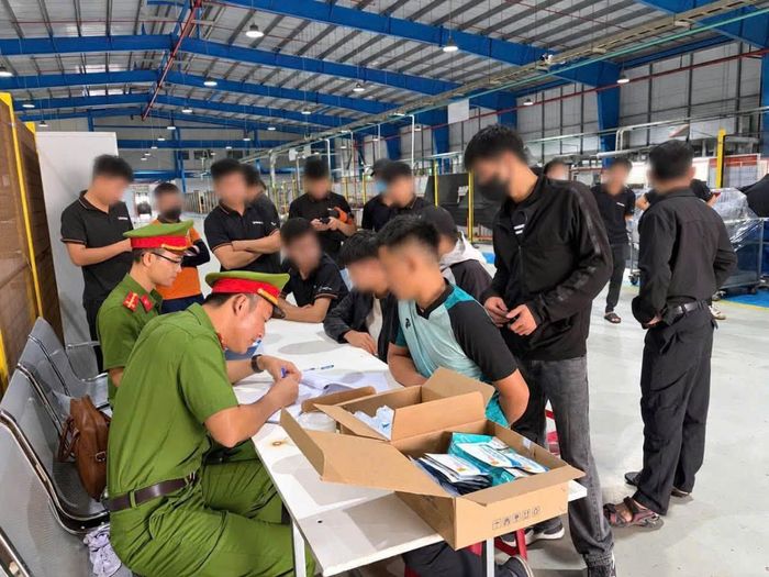 Kết quả 100% trường hợp được kiểm tra âm tính với chất ma túy là tín hiệu tích cực tại môi trường làm việc tại khu công nghiệp Tam Thăng.