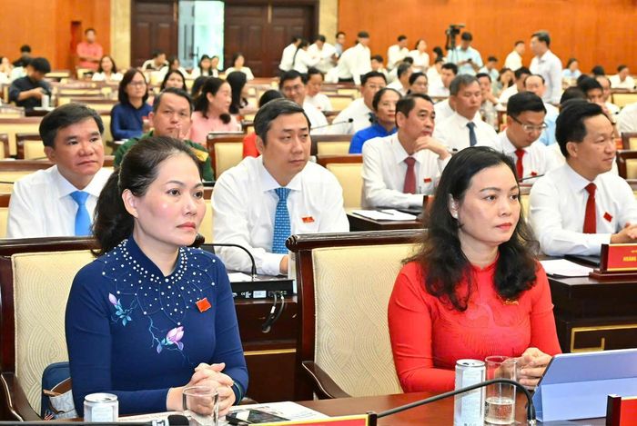  Các đại biểu dự kỳ họp. Ảnh: VIỆT DŨNG 