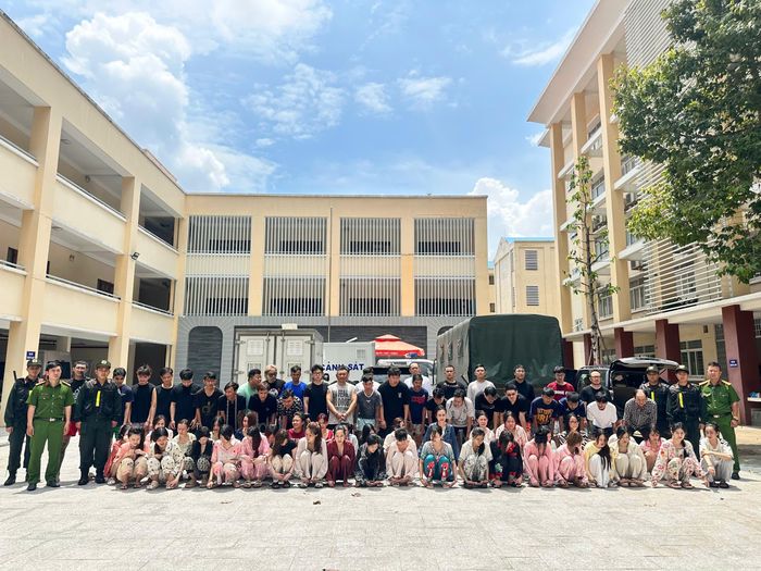 Phòng PC04 bắt và xử lý 126 đối tượng. Ảnh: CACC