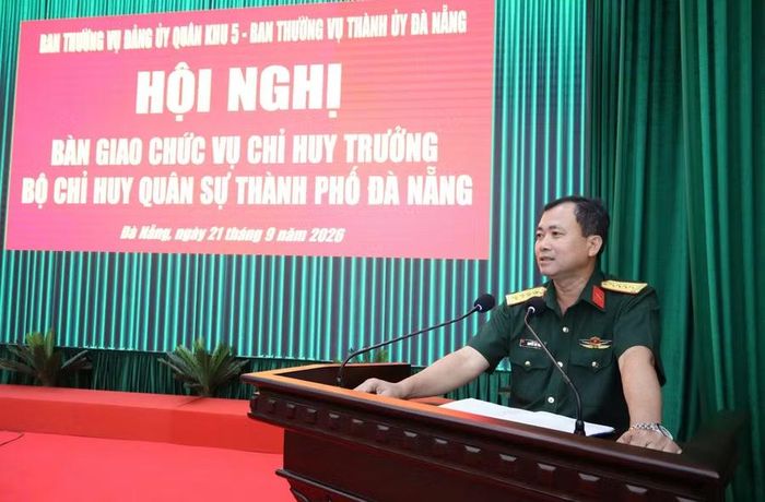 Đại tá Nguyễn Thế Vinh, Chỉ huy trưởng Bộ Chỉ huy Quân sự Đà Nẵng.
