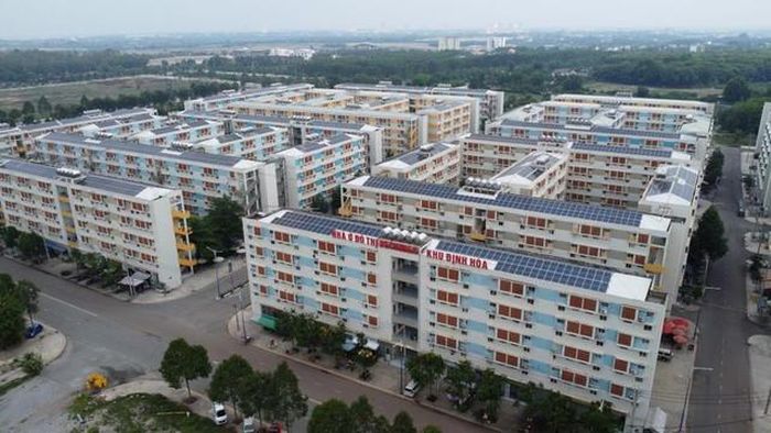 Một dự án NƠXH quy mô hơn 11.500 căn hộ (diện tích 30 - 60m²/căn) tại TP HCM.