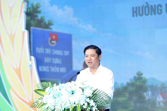 Bí thư Tỉnh ủy Đắk Lắk Lương Nguyễn Minh Triết phát biểu tại chương trình. (Ảnh: BTC)