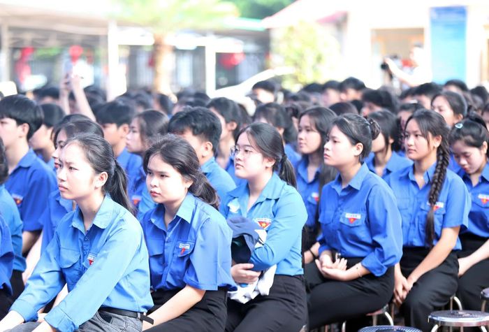 Đoàn viên, thanh niên tham dự chương trình. (Ảnh: BTC)