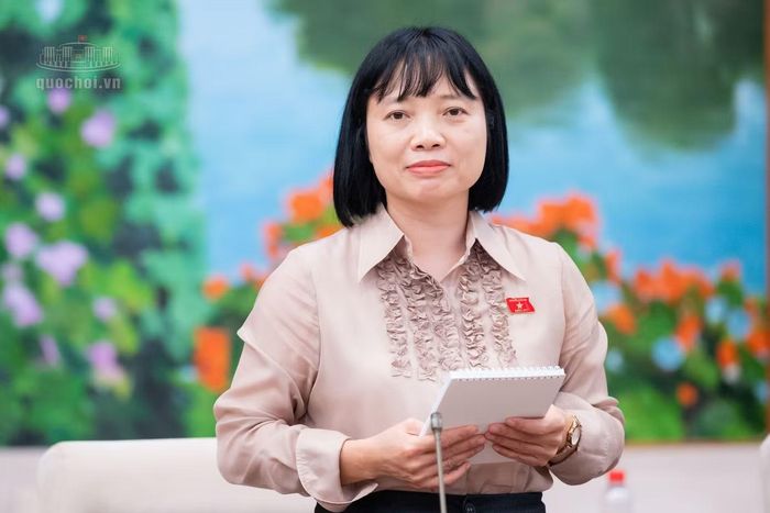  Đại biểu Quốc hội Nguyễn Thị Việt Nga. (Ảnh: QH) 