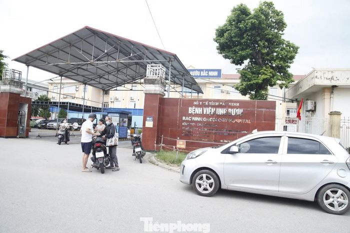 Bệnh viện Ung bướu tỉnh Bắc Giang cũ, này là Bệnh viện Ung bướu thành phố Bắc Ninh. Ảnh: Nguyễn Thắng.