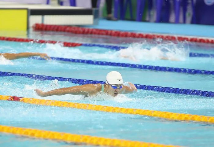Asiad 20 là kỳ Đại hội châu Á thứ hai trong sự nghiệp của Mỹ Tiên. Tại Hàng Châu 2023, cô góp mặt khi mới 18 tuổi, chủ yếu tích lũy kinh nghiệm trước những đối thủ mạnh của Trung Quốc, Nhật Bản. Năm nay, đội tuyển bơi Việt Nam có 10 VĐV, gồm 8 nam và chỉ 2 nữ là Võ Thị Mỹ Tiên và Nguyễn Thúy Hiền.