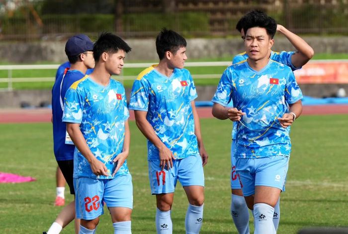 U23 Việt Nam cần giành tối thiểu 1 điểm để vào vòng sau (ảnh Vĩnh Xuân)