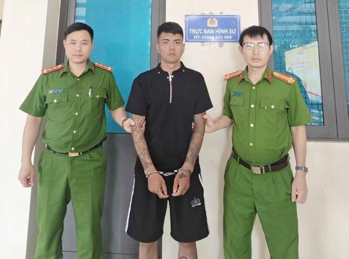 Đối tượng Lưu Thế Trưởng. Ảnh: Công an thành phố Bắc Ninh.