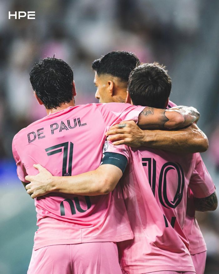 Messi và Suarez cùng ghi bàn nhưng Inter Miami chỉ có được 1 điểm - Ảnh: IM