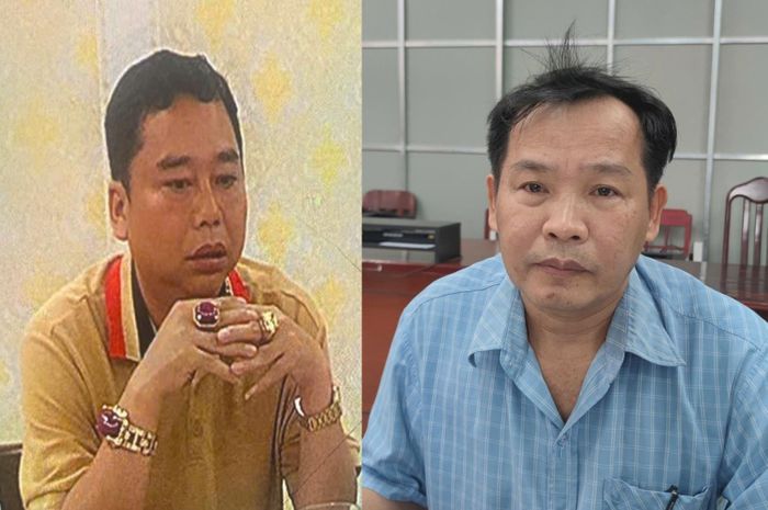 Các bị can Thái Huy Phong và Trần Nhật Trường. Ảnh: CACC
