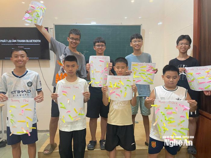 Một buổi học tại lớp Thân tâm xã. Ảnh: NVCC
