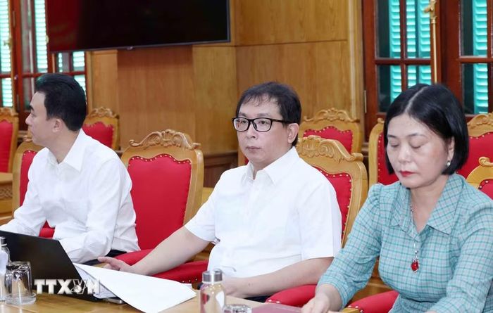 Các đại biểu tham dự Hội nghị thông qua dự thảo Báo cáo kết quả kiểm tra, giám sát (đợt 3) đối với Ban Thường vụ Đảng ủy các cơ quan Đảng Trung ương. (Ảnh: Phương Hoa/TTXVN)