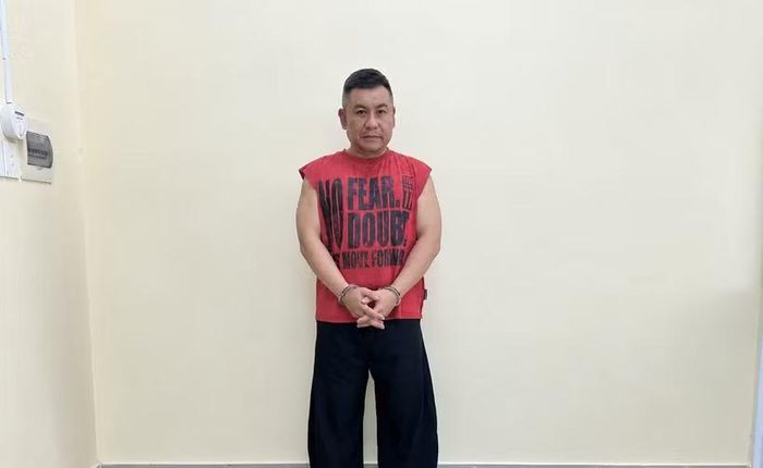 Đối tượng Hoàng NATO. (Ảnh: CA Thành phố Hồ Chí Minh cung cấp)