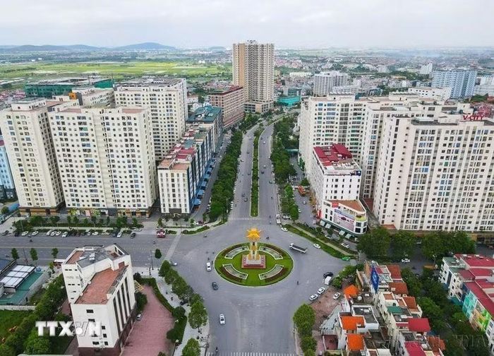 Một góc thành phố Bắc Ninh. (Ảnh: Thanh Thương/TTXVN)