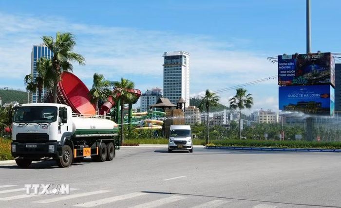 Khu du lịch Bãi Cháy, Quảng Ninh. (Ảnh: Văn Đức/TTXVN)