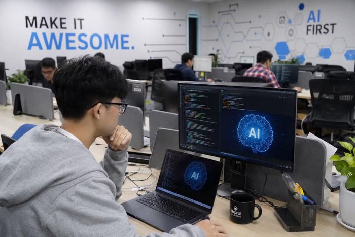 VIFC hướng tới mục tiêu đào tạo đội ngũ nhân lực chất lượng cao, trang bị đầy đủ năng lực công nghệ. Ảnh minh họa