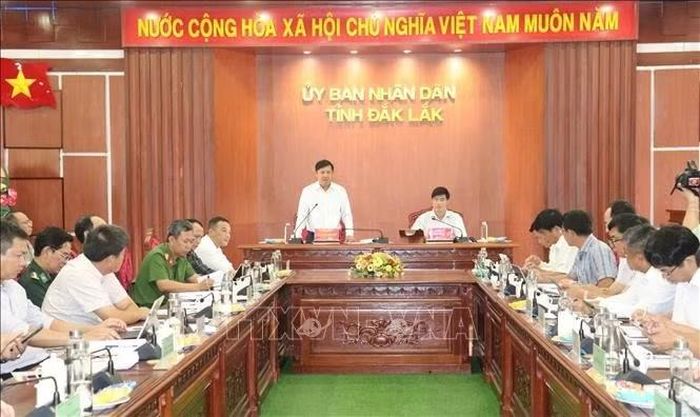 UBND tỉnh Đắk Lắk tổ chức Hội nghị chuyên đề về công tác phòng, chống thiên tai năm 2026.