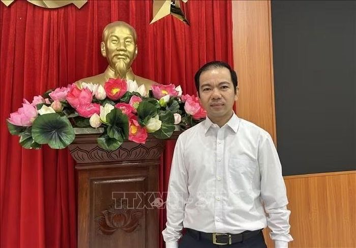 PGS.TS Vũ Tuấn Hưng, Viện trưởng Viện Khoa học xã hội vùng Nam Bộ (Viện Hàn lâm Khoa học xã hội Việt Nam), nhìn nhận sự liên kết vùng không chỉ nằm ở việc thống nhất về chủ trương mà cần được cụ thể hóa bằng cơ chế, kế hoạch và nguồn lực. Ảnh: Diệu Thúy/TTXVN