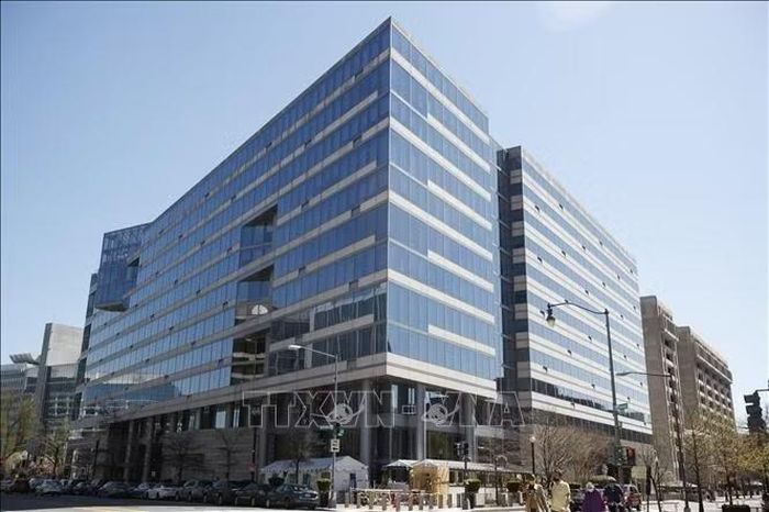 Trụ sở IMF tại Washington, D.C., Mỹ. Ảnh tư liệu: THX/TTXVN phát