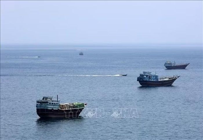 Eo biển Hormuz. Ảnh: THX/TTXVN