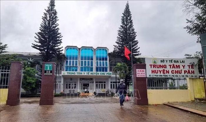 Trung tâm Y tế huyện Chư Păh (Gia Lai). Ảnh tư liệu: TTXVN phát
