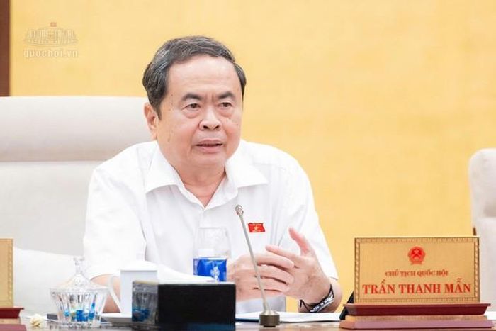 Chủ tịch Quốc hội Trần Thanh Mẫn (Ảnh: Media Quốc hội).