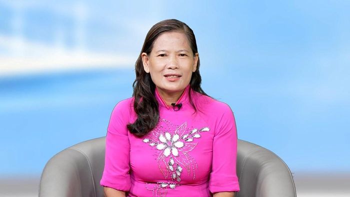 Bà Trần Thị Thúy, Giám đốc Hợp tác xã Lộc Thúy Quỳnh Farm.