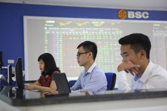Giao dịch chứng khoán tại BSC. Ảnh minh họa: BNEWS/TTXVN