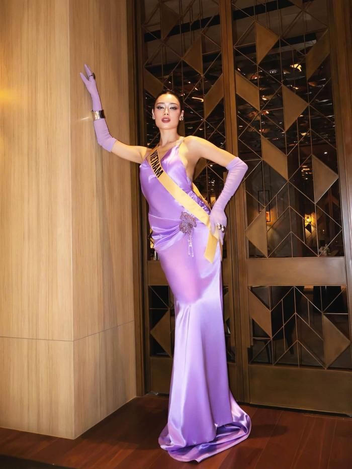 Emoura Phạm xuất hiện chỉn chu, nổi bật tại các hoạt động của Miss Grand International.