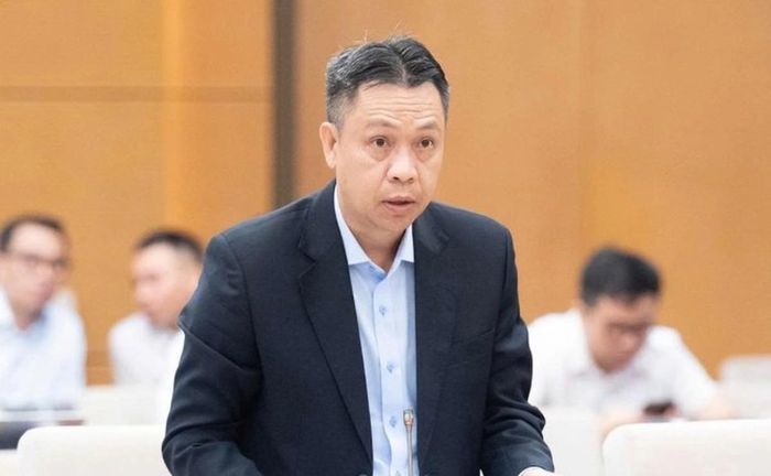 Thừa ủy quyền Chính phủ, Thứ trưởng Bộ Công Thương Nguyễn Việt Sơn trình bày tờ trình dự thảo luật