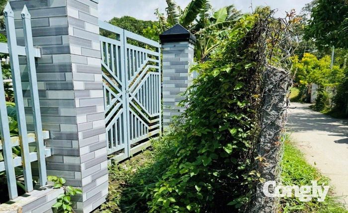 Bất động sản của bà C bị vây bọc bởi hàng rào của bà G