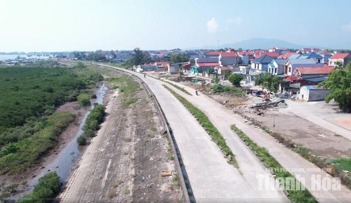 Tuyến đường ven biển đoạn Tiên Trang - KKT Nghi Sơn đã hoàn thành giải phóng mặt bằng và chuẩn bị bước vào triển khai thi công.
