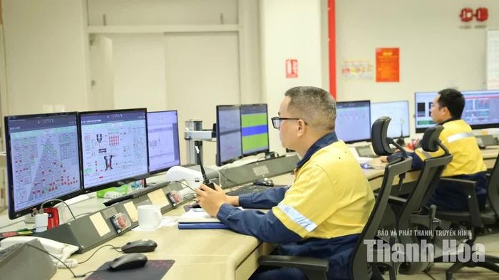 Phòng điều hành trung tâm, Nhà máy Nhiệt điện BOT Nghi Sơn 2.