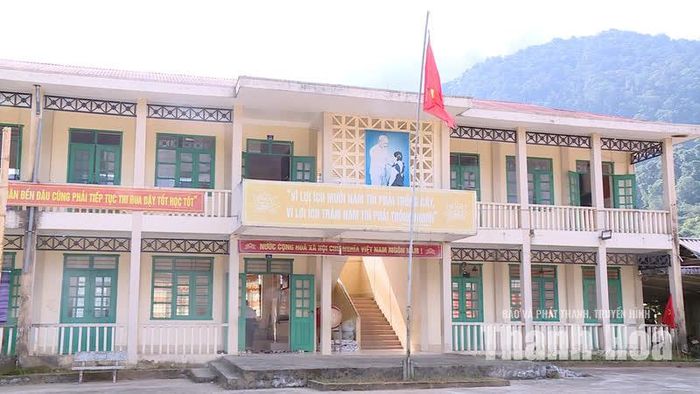 Điểm trường khu Vịn, Trường Phổ thông Nội trú Tiểu học và THCS Bát Mọt, xã Bát Mọt.