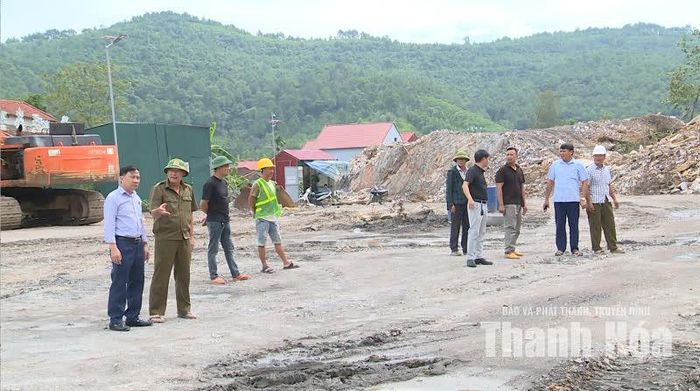 Xã Tống Sơn tăng cường tuyên truyền, kiểm soát việc chấp hành pháp luật về khai thác vật liệu xây dựng.