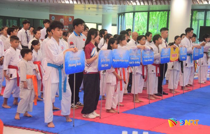 Phong trào karate trên địa bàn thành phố ngày càng phát triển, nhiều câu lạc bộ, võ đường được thành lập, hoạt động bài bản. Ảnh: PHI NÔNG