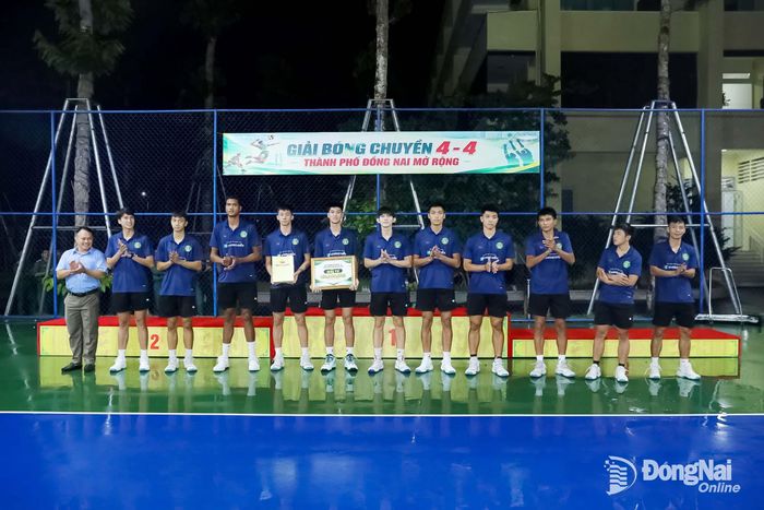 Đội Thành phố Hồ Chí Minh đạt hạng tư. Ảnh: Huy Anh