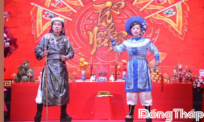 Biểu diễn trích đoạn cải lương "Triệu Thị Trinh".
