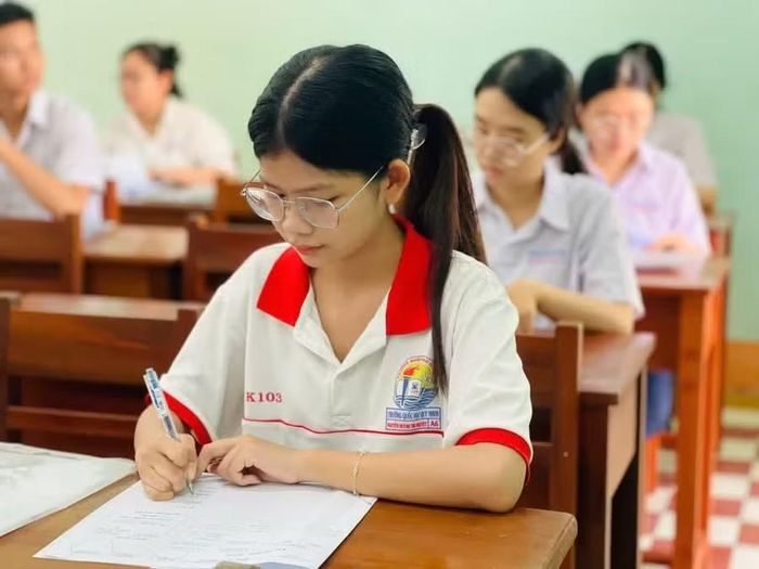 Học sinh thi tốt nghiệp THPT 2026 tại Gia Lai. Ảnh: T.D