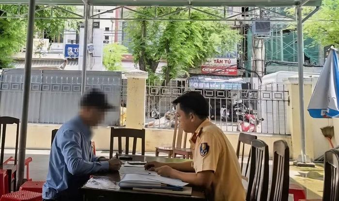  Anh T. đã thừa nhận hành vi sai phạm của mình. Ảnh: ĐVCC 